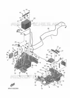 PARTIE ELECTRIQUE 2 pour Yamaha WOLVERINE X2 1000 R-SPEC de 2024