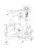RESERVOIR A ESSENCE pour Yamaha GRIZZLY 700 EPS de 2024