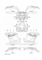 EMBLEME pour Yamaha GRIZZLY 700 EPS SE de 2024