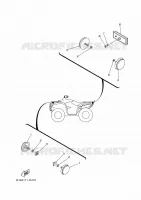 PARTIE ELECTRIQUE 2 pour Yamaha GRIZZLY 700 EPS SE de 2024