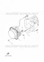 PHARE  pour Yamaha GRIZZLY 700 EPS SE de 2024