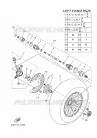 ROUE AVANT pour Yamaha GRIZZLY 700 EPS LE de 2024