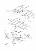 PARE CHOCS pour Yamaha KODIAK 450 EPS SE de 2024