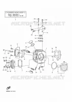 CULASSE pour Yamaha GRIZZLY 90 de 2023