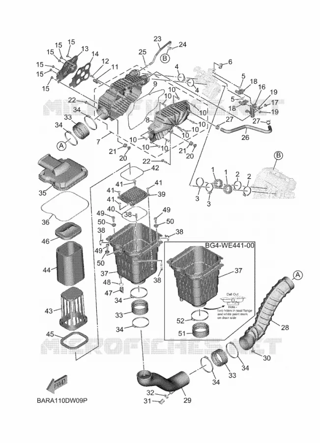 ADMISSION Yamaha SIDE BY SIDE 850 2023 WOLVERINE  YX85EPSP / YXE850ENS