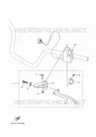 COMMODO / LEVIER pour Yamaha KODIAK 700 EPS de 2023