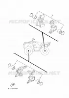 KIT PIECES D'ENTRETIEN pour Yamaha KODIAK 700 EPS de 2023