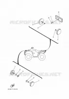 PARTIE ELECTRIQUE 2 pour Yamaha KODIAK 700 EPS de 2023