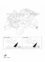 EMBLEME pour Yamaha GRIZZLY 90 de 2022