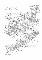 CADRE pour Yamaha KODIAK 700 EPS de 2022