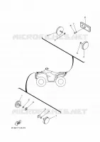 PARTIE ELECTRIQUE 2 pour Yamaha KODIAK 700 EPS de 2022