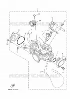 BOITIER PAPILLON INJECTION pour Yamaha KODIAK 450 de 2022