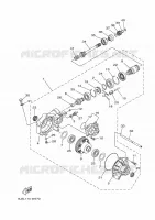DIFFERENTIEL AVANT pour Yamaha KODIAK 450 de 2022