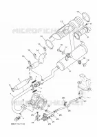 ECHAPPEMENT pour Yamaha KODIAK 450 de 2022