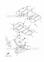 PARE CHOCS pour Yamaha KODIAK 450 de 2022