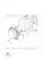 PHARE  pour Yamaha GRIZZLY 700 EPS de 2022