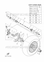 ROUE AVANT pour Yamaha GRIZZLY 700 EPS SE de 2021