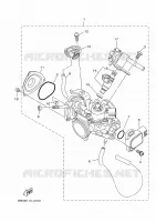 BOITIER PAPILLON INJECTION pour Yamaha KODIAK 450 EPS SE de 2020