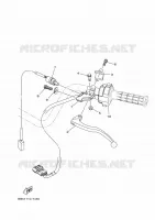 COMMODO / LEVIER pour Yamaha KODIAK 450 EPS de 2020