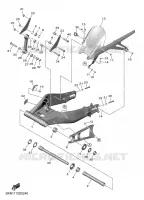BRAS OSCILLANT  pour Yamaha R9 35KW A2 de 2025