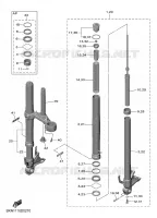 FOURCHE pour Yamaha R9 35KW A2 de 2025