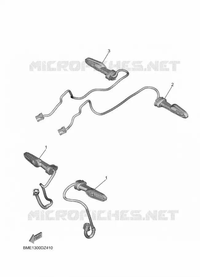 CLIGNOTANT Yamaha MOTO 900 2025 MT  MTN890