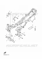 CADRE 2 pour Yamaha YBR 125 E de 2025