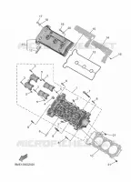 CULASSE pour Yamaha MT-09 A2 35KW de 2025