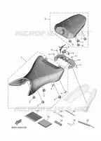 SELLE pour Yamaha MT-09 A2 35KW de 2025