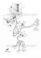 MAITRE CYLINDRE AVANT pour Yamaha MT-09 A2 35KW de 2025