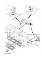 KIT PIECES D'ENTRETIEN pour Yamaha MT-09 A2 35KW de 2025