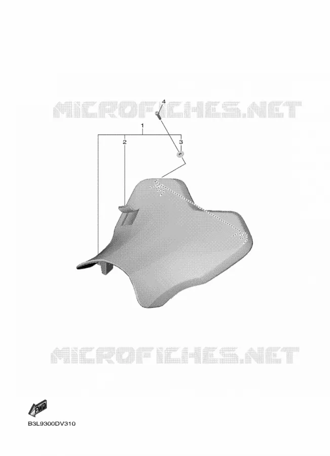 SELLE Yamaha MOTO 1000 2025 R1  YZF1000W