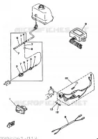 PIÈCES OPTIONNELLES 1 pour Yamaha 4A 2 Stroke de 1990