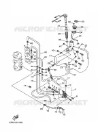 POMPE A HUILE 1 pour Yamaha 40V Manual Starter, Tiller Handle, Manual Tilt, Oil Injection, Shaft 15