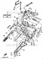 DIRECTION pour Yamaha 40V 2 Stroke, Electric Starter de 1996