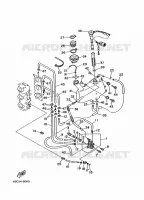 POMPE A HUILE 2 pour Yamaha 40V 2-STROKE de 1995