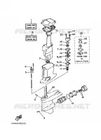 KIT DE REPARATION 2 pour Yamaha 50G Electric Starter, Remote Control, Power Trim & Tilt, Oil injection de 1998