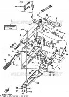 DIRECTION pour Yamaha 50H 2 Stroke de 1998