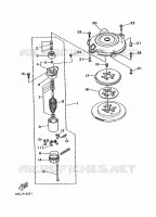 DEMARREUR pour Yamaha 50H 2 Stroke de 1997