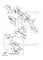 SUPPORT 3 pour Yamaha 50H 2 Stroke de 1997