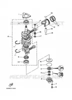 VILEBREQUIN / PISTON pour Yamaha 50H 2 Stroke de 1997