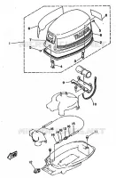 PIECES ALTERNATIVES 2 pour Yamaha 4A 2 Stroke de 1993