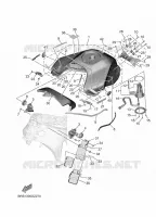 RESERVOIR A CARBURANT pour Yamaha MT-09 Y-AMT de 2025