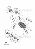 VILEBREQUIN / PISTON pour Yamaha MT-07 35KW A2 de 2025