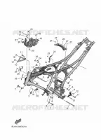 CADRE pour Yamaha MT-07 35KW A2 de 2025