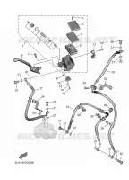MAITRE CYLINDRE DE FREIN AVANT pour Yamaha MT-07 35KW A2 de 2025