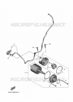 DEMARREUR pour Yamaha MT-07 35KW A2 de 2025