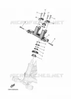 DIRECTION pour Yamaha MT-07 35KW A2 de 2025