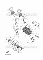 VILEBREQUIN / PISTON pour Yamaha MT-07 35KW A2 de 2025