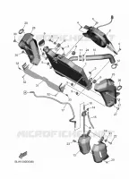 RADIATEUR / DURITES pour Yamaha MT-07 35KW A2 de 2025